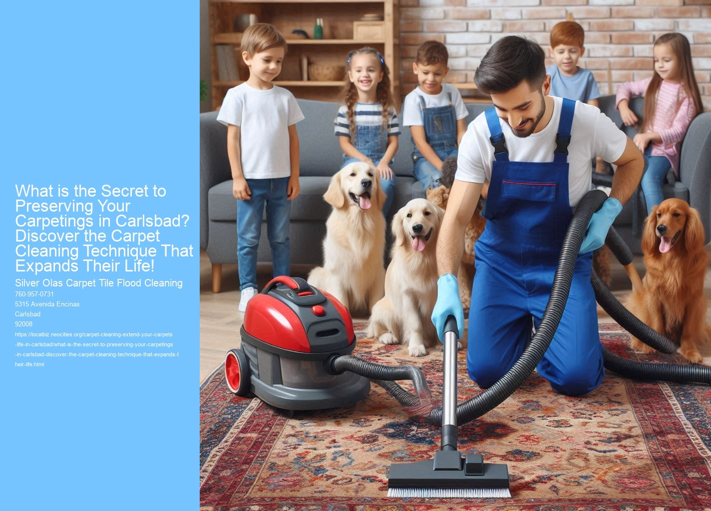 What is the Secret to Preserving Your Carpetings in Carlsbad? Discover the Carpet Cleaning Technique That Expands Their Life!